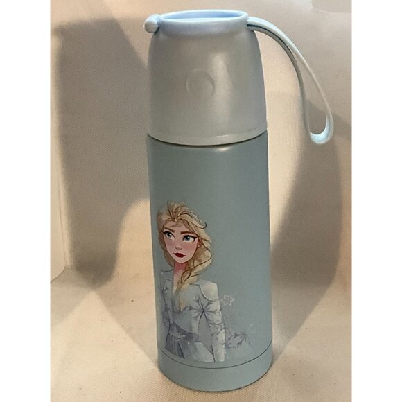 Disney Frozen II Thermos Bottle With Elsa Design and Cup Lid - Picture 1 of 6
